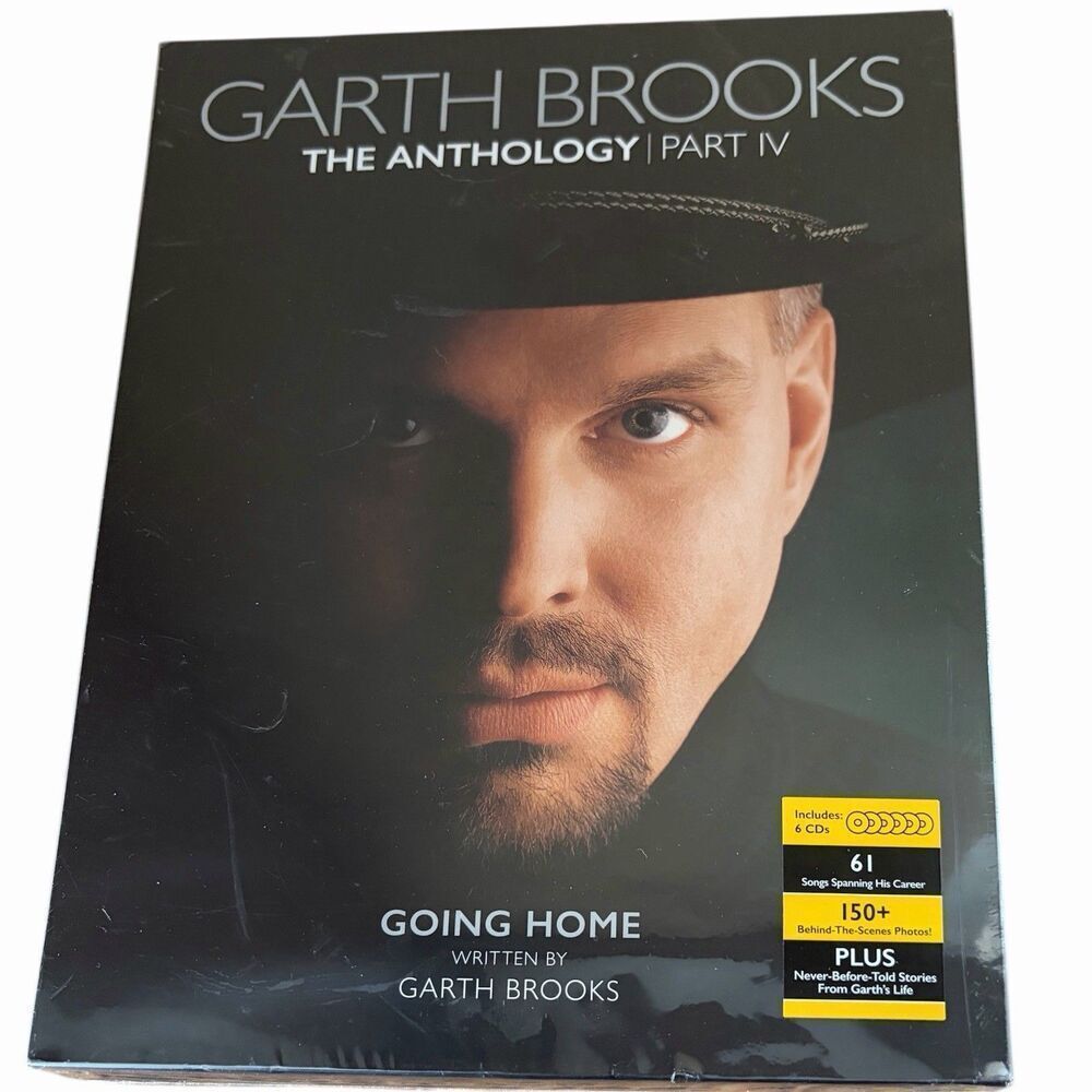 Garth Brooks The Anthology Part IV (Going Home) Book/6-CD SET NEW SEALED Country